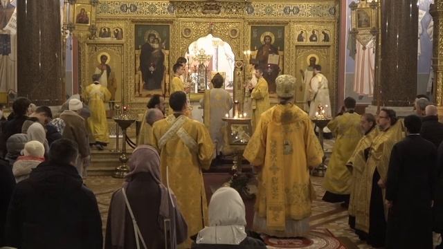 13.12.2025 Liturgie in deutscher Sprache. Ap. Andreas der Erstberufene смотреть онлайн