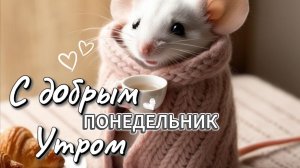 С добрым утром понедельника: позитивное видео для хорошего настроения