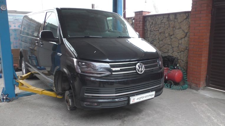 Замена рулевых тяг на VW Transporter T6 Фольксваген Транспортер 2,0 TDI 2017