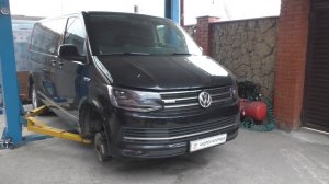 Замена рулевых тяг на VW Transporter T6 Фольксваген Транспортер 2,0 TDI 2017