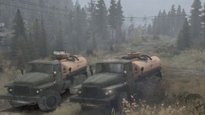 Mud Runner: Прошли карту Болота!!!! Спасли Уралы. .