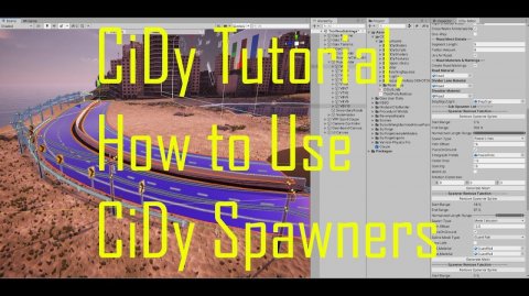 CiDy 2 Tutorial, CiDy Spawners Setup and Use