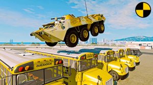 Испытания для БТР! - BeamNG.drive игра про машины