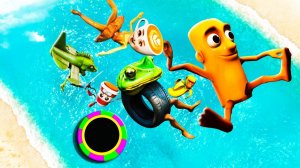 ГОНОЧНАЯ ТРАССА С ПРЕПЯТСТВИЯМИ ДЛЯ СУПЕРГЕРОЕВ  ТУНГ ТУНГ ТУНГ САХУР БАЛЕРИНА КАПУЧИНА И ДРУЗЬЯ №17