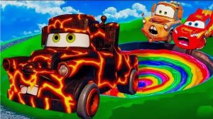 МУЛЬТИК ДЛЯ ДЕТЕЙ | МОЛНИЯ МАКВИН И ЗАГАДОЧНАЯ МАШИНКА | ГОНОЧНАЯ ТРАССА С ПРЕПЯТСТВИЯМИ