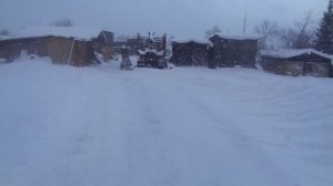 Косой отвал на буране