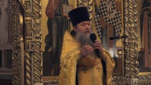 "О приближении Бога к человеку и человека к Богу".  Проповедь протоиерея Артемия Владимирова.131225.