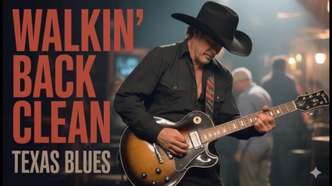 Texas Blues Music - Walkin’ Back Clean - Morgan Luna