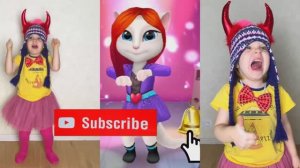 Говорящий Том танцует с детьми и родителями.  Веселое и смешное видео для детей