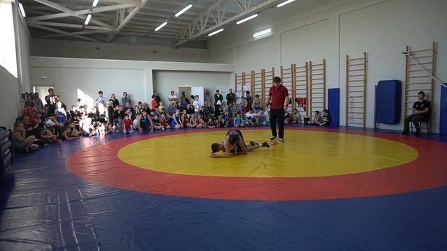 ГРБ. 2012-2013 г.р. Вес 44 кг. Нестеренко Артём (Новокубанск)-Рудник Матвей (Новопокровская)