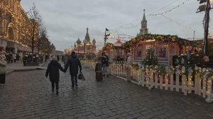 Прогулка по Москве | Москва 2025 | Кремль | Новый год в Москве | موسكو | 莫斯科