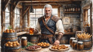 🎮 «Геральт в Travellers Rest: от скромной пивнушки до процветающего заведения!» 🏔