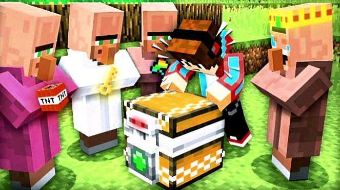 КТО ОТКРОЕТ ЭТОТ СУНДУК ТОТ ЗАБЕРЁТ ВСЁ ЧТО ВНУТРИ В МАЙНКРАФТ | Компот Minecraft (ПЕРЕЗАЛИВ)