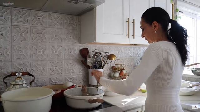 Я быстро приготовила фермерский сыр и ужин. ПЕРЕВОД. Эгине