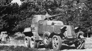 Пушечный бронеавтомобиль Сталина- БА-10.