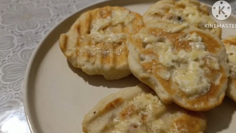 Варим КАШУ. ☝️🫕ПЕЧЁМ ЛЕПЕШКИ С СЫРОМ.🧀 😋