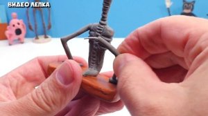Лепим МОНСТРОВ ТРЕВОРА ХЕНДЕРСОНА  Хлопковый Призрак и другие ► Видео Лепка