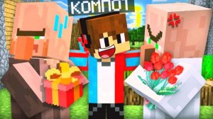 КАК Я ПОМИРИЛ ЖИТЕЛЕЙ В МАЙНКРАФТ ｜ Компот Minecraft (ПЕРЕЗАЛИВ)