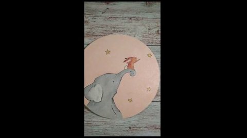 Друзья. Холст (d 30 см.). НеМонэ. (nemone)