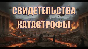 Свидетельства катастрофы