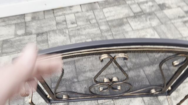 Экран заслонка в русскую печь барбекю камин Арт № Мз060