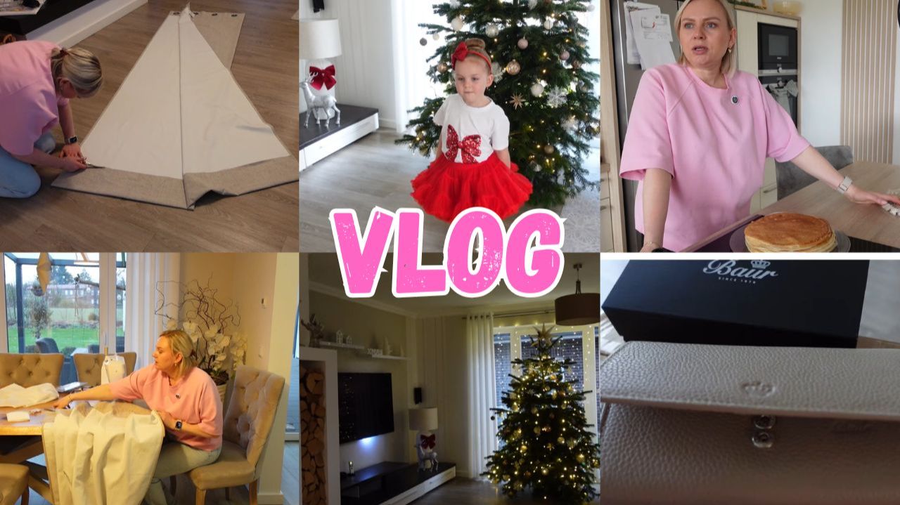 VLOG🇩🇪: ПОДШИВАЮ ШТОРЫ, ПЕКУ БЛИНЫ 🥞 НОВЫЙ КОШЕЛЁК/ БАЛЕРИНА ГОТОВА К ВЫСТУПЛЕНИЮ🎄