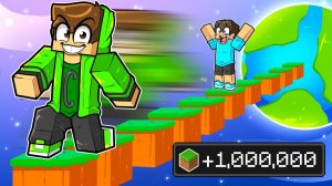 Я ПРОПУТЕШЕСТВОВАЛ 1.000.000 БЛОКОВ В MINECRAFT!