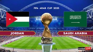 Саудовская Аравия — Иордания Футбол Кубок Арабских наций. Катар. 1/2 финала 15.12.2025
