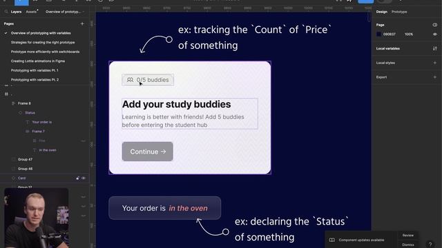 025 Overview of prototyping with variables