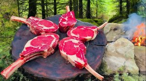 Первобытный способ приготовления томагавков. ASMR на природе.