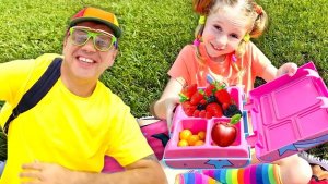 Настя и папа - видео про здоровое питание