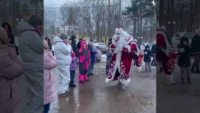 В городе началась эстафета новогодних праздников во дворах смотреть онлайн