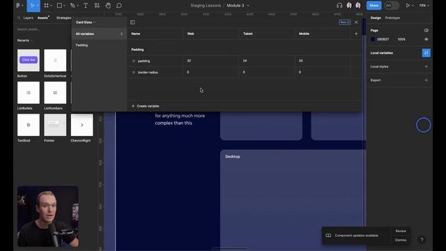014 Strategies for variables and responsive components