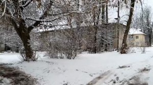 #первый снег в моем городе