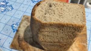 Домашний серый хлеб. /У него потрясающая корочка /