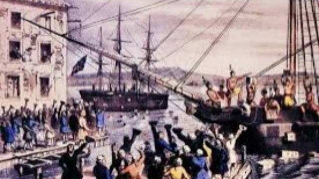 252 года назад - Произошла акция протеста американских колонистов, как «Бостонское чаепитие»