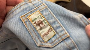 Джинсы «Пирамиды» -  PYRAMID символ 90х