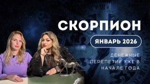 Скорпион ЯНВАРЬ 2026