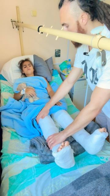 Второй день после операции работа тазобедренных суставов ￼в горизонтальной плоскости