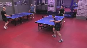 Баторов А. (671) - Бадаев А. (640) 09.12 настольный теннис Любительский турнир СПб