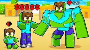 Жизнь зомби в Minecraft!