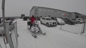 Небольшой тест снегоходов Aodes  и OSM. Выпуск 014.