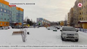 Собираемость взносов за капремонт в Покачах