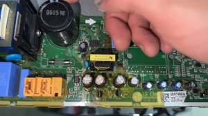 Электронный модуль управления стиральной машины LG EBR795834 видеопамятка для мастера