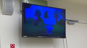 Неисправный телевизор LG в детской поликлинике