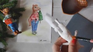 МК Лошадка из ваты/ 3 часть/Одеваем лошадку