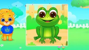 Собери картинку игра мультик для малышей развивающие