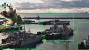 ВИДЕО УДАРА ПО "ПОДВОДНОЙ ЛОДКЕ" В НОВОРОССИЙСКЕ КЛАССА ВАРШАВЯНКА СИЛАМИ СБУ. ОТКУДА У НИХ ВИДЕО?