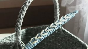 Ручки из газетных трубочек с Натальей Сорокиной. №18