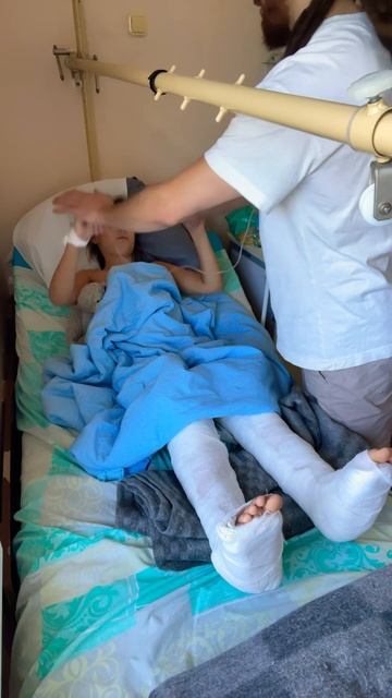 Второй день после операции плечевой пояс и руки ￼